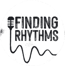 Finding Rhythms black on white logo