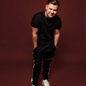 Young man smiling at the camera